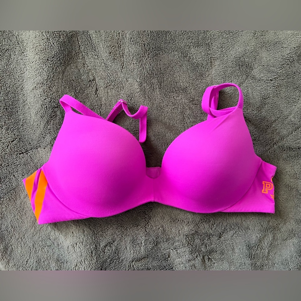 PINK-Victoria’ Secret Wear Everywhere Push Up Bra